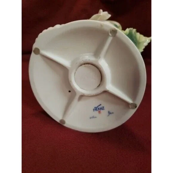 Franz Collection Bee & Apple Blossom Porcelain Candleholder READ